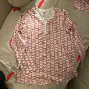 Roberta roller rabbit XS pajamas. Elephants!